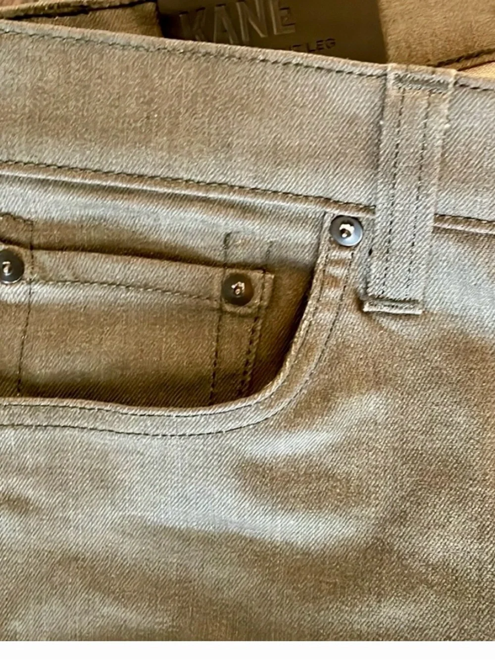 J Brand Kane Men's Green Slim Straight Jeans